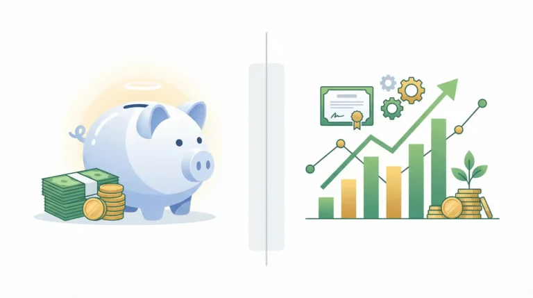 bachat-vs-nivesh-difference-hindi-saving-investment-guide-progressfile.in